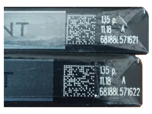 пример инверсных штрих кодов