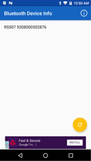 Zebra RS507 to Android - 2